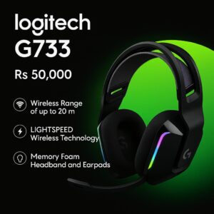 G733 LIGHTSPEED Wireless RGB Gaming Headset