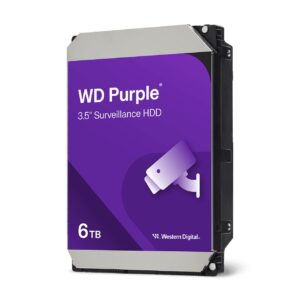 WD purple 6TB surveillance HDD